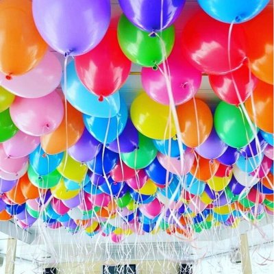 Краски холи, небесные фонарики, яркие праздники экспресс — Воздушные шары