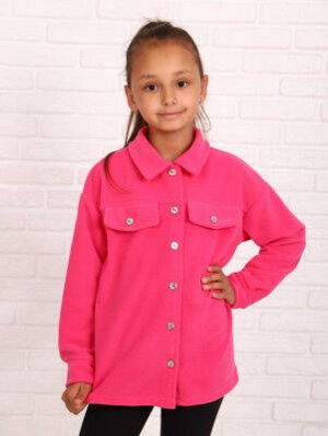 Рубашка МЛШ-Флис розовый