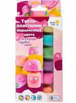 Набор для детской лепки «Тесто-пластилин 6 цветов. Маршмеллоу цвета»