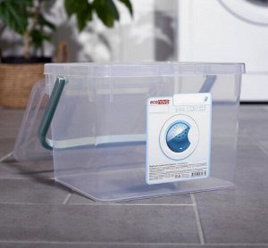 Контейнер для стирального порошка, 3,5 л, цвет прозрачный