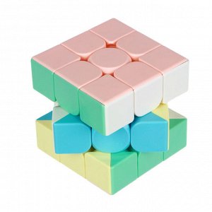 Головоломка в виде кубика "Собери цвета", ABS, 5,6см