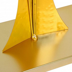 LADECOR Декор настольный, 88x93 см, металл, золотой корпус