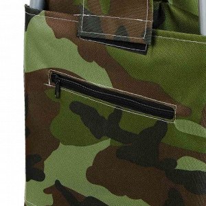 VETTA Тележка+сумка со стулом, сумка до 30кг, 31л, стул до 120кг, 44x94x26см, брезент, колеса d16см