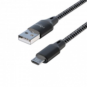 FORZA Кабель для зарядки Футбол Micro USB, 1м, 2А, стикеры в комплекте, 2 цвета, пакет