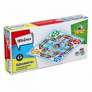 LDGames Игра шахматы с самолётиками на магнитах, 24,2x12,3x3,9 см