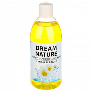 Пена для ванн Dream Nature Антистресс, с ароматом ромашки, п/б, 1л