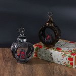 Светильник в виде камина, 5x9x13см, один режим свечения, 3xAG13, пластик, 2 цвета