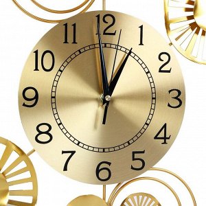 LADECOR CHRONO Часы настенные, d22 см, 43x91см, металл, арт.4