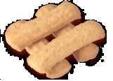 Печенье сдобное песочное Палочки с отрубями