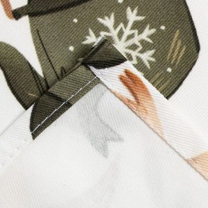 Набор подарочный Этель Winter set: полотенце, прихватка, силикон. форма