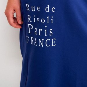 Платье женское Paris цвет темно-синий