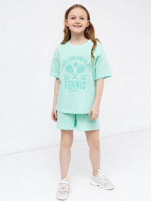 Комплект для девочек (футболка, шорты)