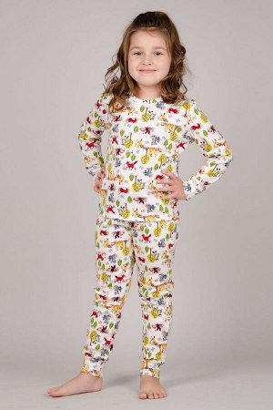 Детская пижама с брюками ПД-113 форест
