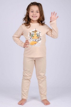 Детская пижама с брюками ПД-127 тигр