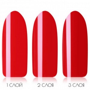 Uno Гель-лак для ногтей / Haute Couture 557, классический красный, 8 мл