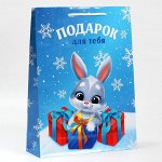 Пакет ламинированный вертикальный «Зайчонок», L 28 ? 38 ? 9 см