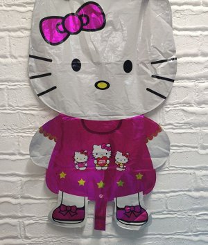 Шар фольгированный  &quot;Hello Kitty&quot;, 80*45 см
