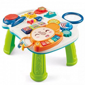Каталка-ходунки музыкальный игровой центр со съемной игровой панелью и столиком