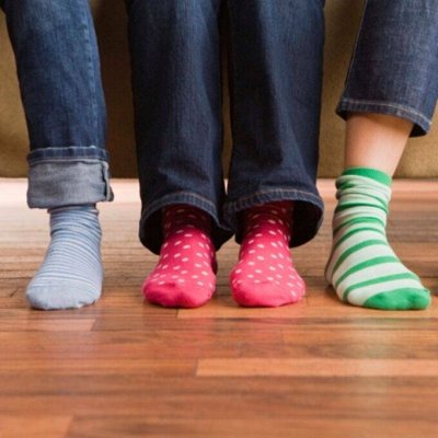 Колготки и носки для девчонок и мальчишек от 4-х лет — Носки от 14 до 24 размера (цветные)