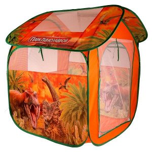 GFA-DINOPARK-R Палатка детская игровая ПАРК динозавров 83х80х105см, в сумке Играем вместе в кор.24шт