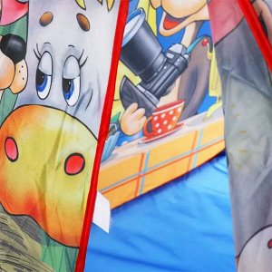 GFA-PRO01-R Палатка детская игровая СОЮЗМУЛЬТФИЛЬМ простоквашино 81х90х81см, в сумке Играем вместе в кор.24шт
