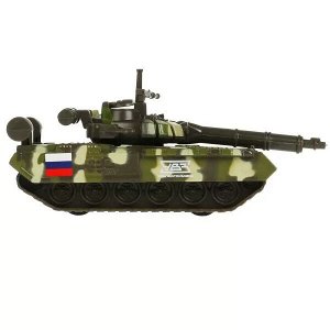 SB-16-19-T90-M-WB.19 Модель металл ТАНК Т-90, 12 см, подвиж. дет. инерц., кор. Технопарк в кор.2*24шт