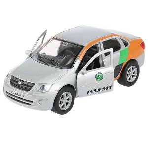 SB-16-41-CS-WB Машина металл LADA granta КАРШЕРИНГ, 12 см., двери, баг., инерц., кор. Технопарк в кор.2*24шт