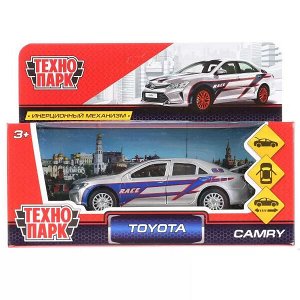 CAMRY-S ТМ Технопарк. Машина металл "TOYOTA CAMRY СПОРТ" 12см, открыв. двери и багажник, инерц. в кор.2*36шт