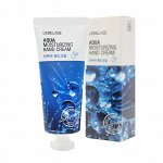 Мягкий увлажняющий крем для рук с морской водой и экстрактом алое  Moisturizing Hand Cream Aqua