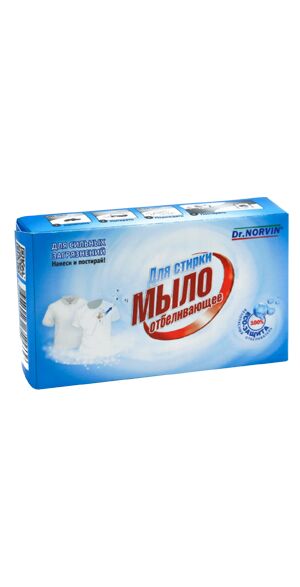 Мыло хозяйственное DR. NORVIN Отбеливающее 100 гр. | СРЕДСТВА ДЛЯ ...