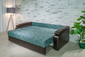 Диван-кровать Дуэт (пружина)+2 подушки