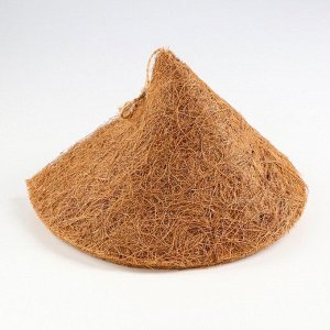 Домик для террариумов, кокосовое волокно, 16 см