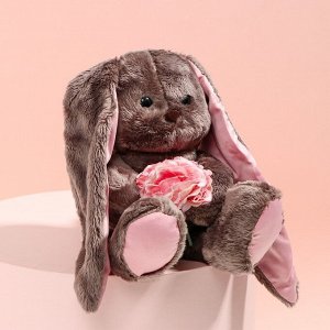 СИМА-ЛЕНД Мягкая игрушка «Li с розовыми цветами», 25 см