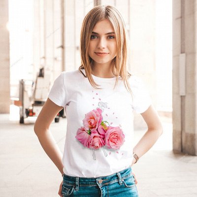 Пристрой женской одежды! скидки до 80% — Женская футболка Yana Pletneva (Россия)