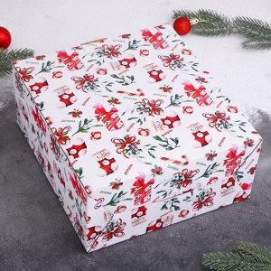 Блинница Доляна «Рождественский снеговик», 23x9,7 см