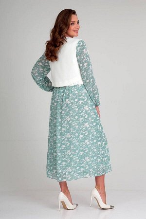 Платье, Жилет / Liona Style 813 мята