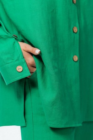 Рубашка / Atelero 1057 зеленый