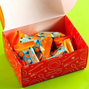 Шоколадные конфеты «Не трогай» с апельсиновым джемом, 150 г.