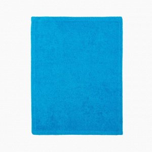 Набор для купания Крошка Я (полотенце-уголок 85*85±2см,полотенце 40*55см, рукавица) голубой