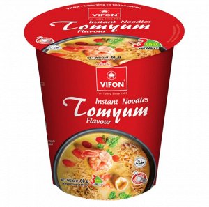 Пшеничная лапша в стакане со вкусом том ям по-восточному, ящик