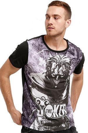 Фуфайка (футболка) муж Crazy Getup by Juno "Джокер" AW20BJ0609 черный