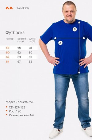 Футболка больших размеров Happyfox