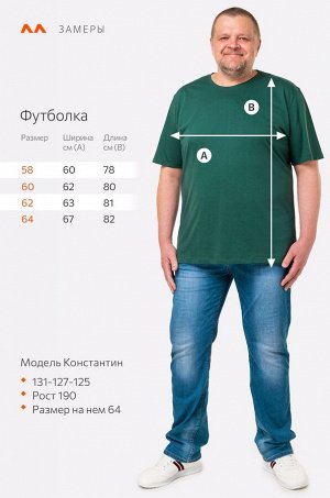 Футболка больших размеров Happyfox