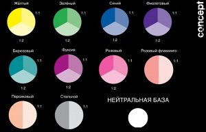 Концепт Прямой пигмент розовый фламинго Concept FASHION LOOK 250 мл