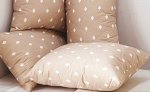 ПОДУШКА ЛЮКС &quot;ЗЕФИР РОМБ&quot;  ЛАТТЕ 70*70