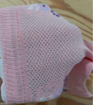 Носки для девочки хлопок цвет розовая дымка