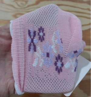 Носки для девочки хлопок цвет розовая дымка
