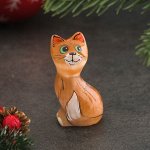 Сувенир «Кошечка», 3,5?6 см, селенит