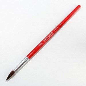 Кисть для рисования из волоса белки круглая № 9 короткая ручка