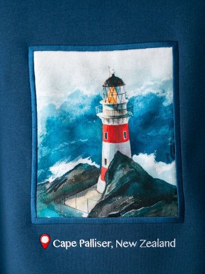 Captain's Mate Толстовка женская Cape Palliser Indigo